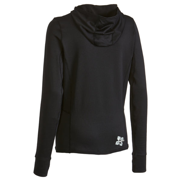 Immersion Research Women's Highwater Fleece Hoodie Black Back
