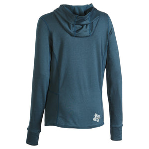 Immersion Research Women's Highwater Fleece Hoodie Stargazer Blue Back